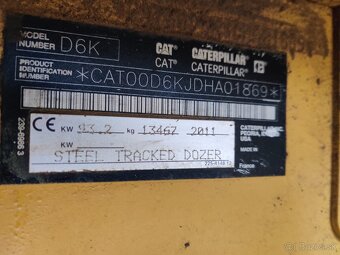 Pásový DOZÉR CAT D6K LGP - 13