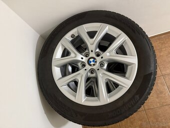 Hliníkové disky BMW Styling 574 + zimné gumy 205/60 R17 - 13