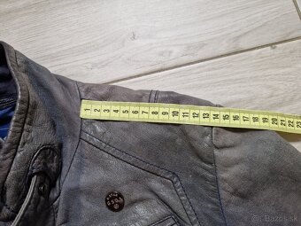 Pánská kožená bunda G-Star velikost M (48) c694 - 13