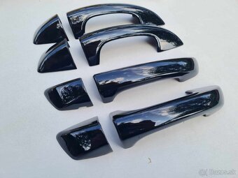 ČIERNE krytky klučiek - ŠKODA VOLKSWAGEN SEAT - 13