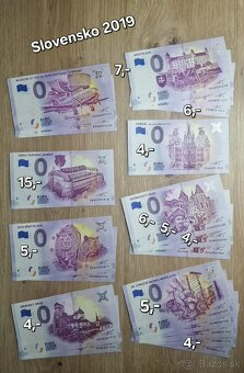 Na predaj - 0 Eurosuvenírové bankovky rôznych štátov sveta. - 13
