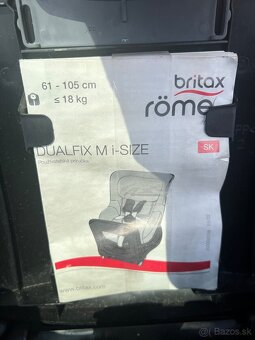 Britax Römer Autosedačka DUALFIX M i-SIZE farba Čierna - 13