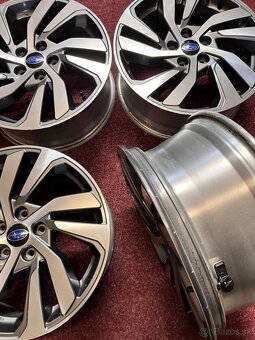 5x114,3 R18 Orig. alu Subaru Levorg + senzory tlaku - 13