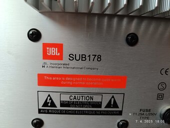 aktívny Subwoofer DENON...19KG...250mm repro - 13