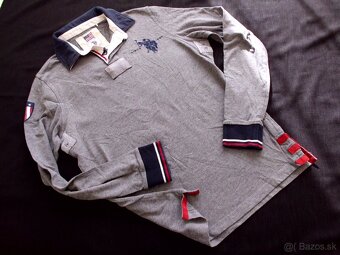 U.S.Polo Assn. pánske polo tričko  M - 13