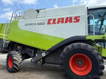 Sklízecí mlátička Claas Lexion 560, žací lišta V750, rok výr - 13