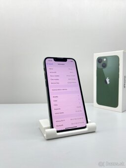 iPhone 13 MINI GREEN 128GB TOP STAV NOVÁ BATÉRIA 100% - 13
