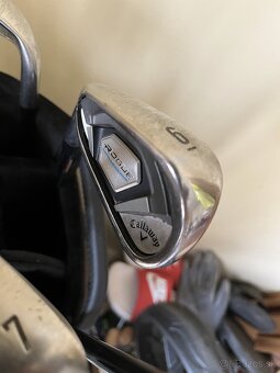 Golf.sada(12 palic a 2x bag), vozik, hitting mat, sietka. - 13