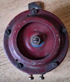 Auto moto díly - veterán, klakson  Jawa 550 pařez - 13