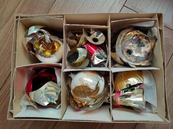 Retro vianočné ozdoby II a retro svetielka - 13