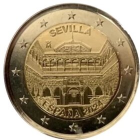 2€ UNC v ochrannej bublinke euro mince  pamatne na predaj - 13