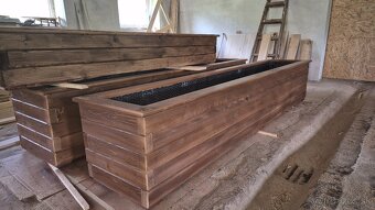 Vyvýšený záhon drvené kvetináč - 13