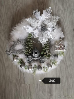 Vence na dvere vianočné - 13