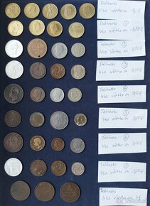 Zbierka mincí - rôzne svetové mince - Európa 3 - 13
