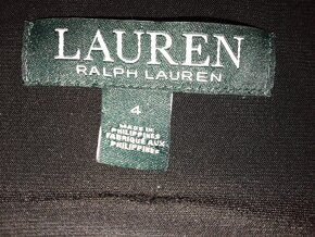 luxusné čierno-smaragdové šaty Ralph Lauren veľ.S - 13