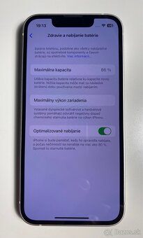 iPhone 13 mini, batéria 86% - 13