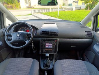 Seat Alhambra 1.9TDI 96KW 7miest Xenón Webasto Ťažné - 13