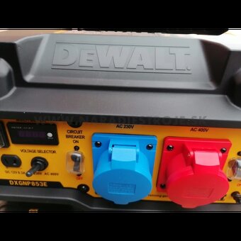 benzínová trojfázová elektrocentrála - 13