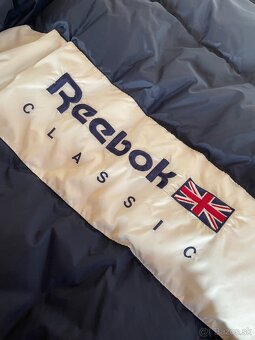 vintage retro puffer jacket páperová bunda Reebok Classic - 13
