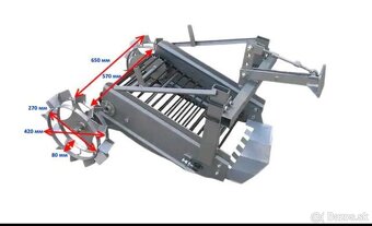 Jednoradový vyorávač zemiakov s dopravníkom - 13