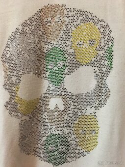 PHILIPP PLEIN chystal smotanový/damsky sveter S/Mo - 13