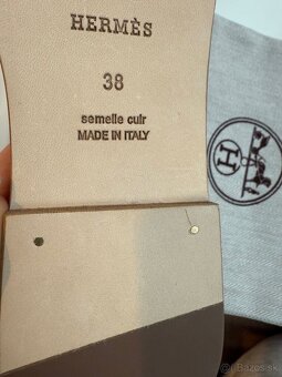 Hermes oran šľapky - 13
