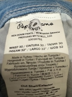 Panske rifle PEPE JEANS, W30 L32 - 13