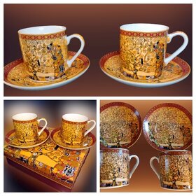 Espresso šálky Gustav Klimt - Strom života - 13