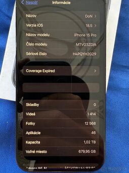 iPhone 15 Pro 1 TB - 13