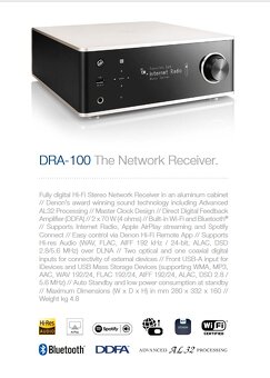 Denon DRA-100...Zosilňovač/Streamer - 13