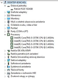 PC DELL 7010 SFF i5-3570K, 4x3.40GHz/1TB HDD 32GB RAM - 13