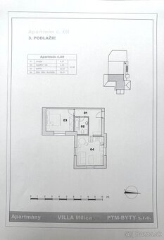 2 izbový apartmán Rajecké Teplice centrum - 13