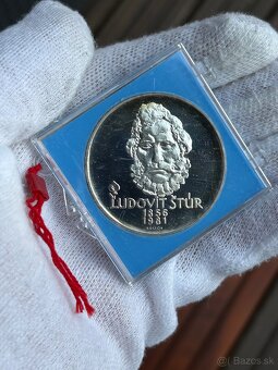 Strieborné zberateľské mince Kčs proof kvalita investícia - 13