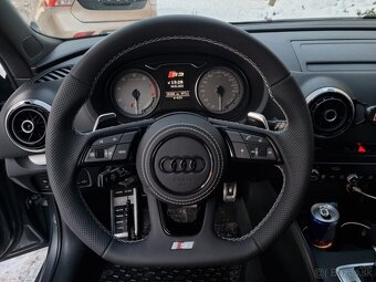 AUDI KOŽENÝ EXCLUSIVE VOLANT + AIRBAG + F1 PADLA - 13