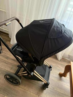 Cybex e-priam čierny kočík set - 13