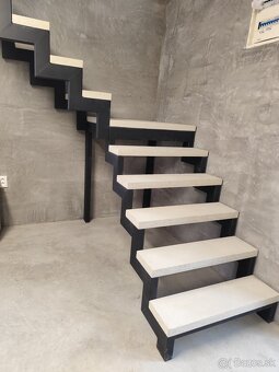 levitujuce schody, velkoformatova dlazba, betonove schody - 13