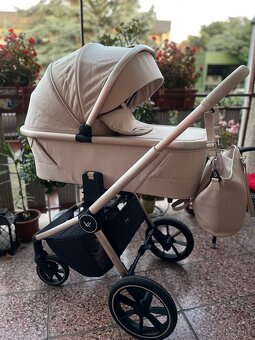 Kombinovaný kočík s vajíčkom a isofix základňou - 13
