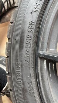 Komplety Platin wheels + pneu 245/40 R19 8Jx19H2 - 13