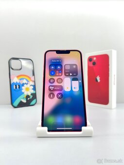iPhone 13 128GB RED NOVÁ BATÉRIA+PRÍSLUŠENSTVO - 13