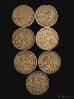 Drobné obehové mince Nemecka - 13