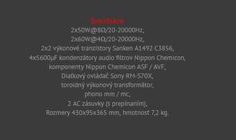 Sony Scenario TA-S7.........Zosiľnovač - 13
