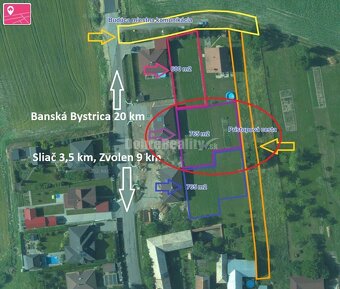 PREDAJ: Veľká Lúka - Záhumnie - pozemok pre rodinný dom, 772 - 13