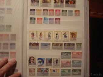 60 str. album A4 + 1300 rôznych známok Nemecko Európa Svet - 13