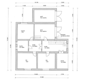 Na predaj veľký rodinný dom v Kalinove - 13