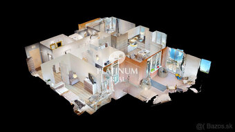 4-izbový byt s parkovaním a 22m2 terasa, Nivy- Jégého ul, 3D - 13