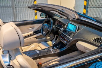 BMW 650i F12 convertible, 4.4 V8 300kw, Navigace, Softclose - 13