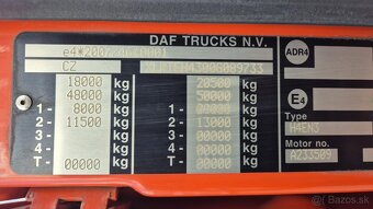 Prodám DAF XF 460 FT SC EURO 6 - 13