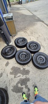 Predám plechové disky 205/55 R16 - 13