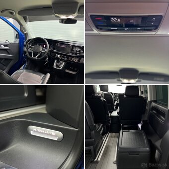 VW Multivan T6.1 Highline 2,0tdi 7-DSG 110kw SK vozidlo - 13
