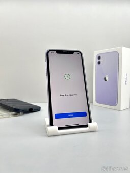 iPhone 11 PURPLE TOP STAV NOVÁ BATÉRIA - 13